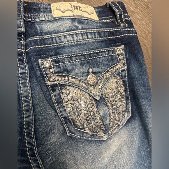 Miss Me Mid Rise Easy Straight - Picture 6 of 6